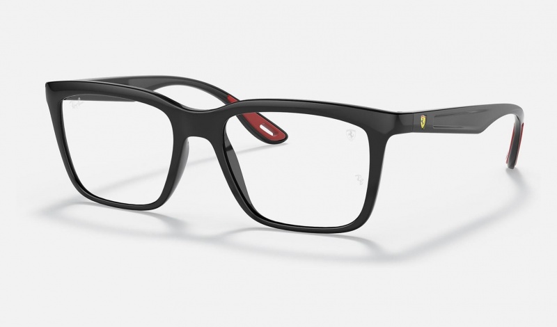 Ray Ban RB7192m Scuderia Ferrari Collection Men\'s Eyeglasses Black | 23501-XLCR