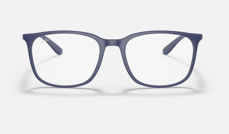 Ray Ban RB7199 Optics Men's Eyeglasses Blue | 39547-GOUP