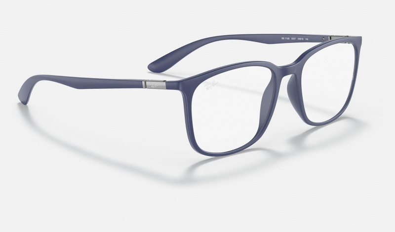 Ray Ban RB7199 Optics Men's Eyeglasses Blue | 39547-GOUP