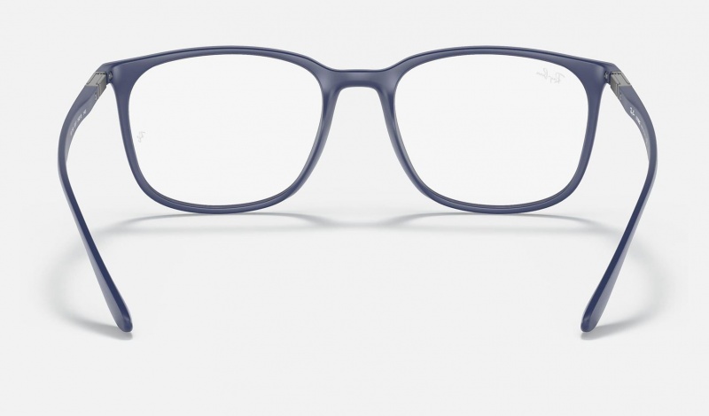 Ray Ban RB7199 Optics Men's Eyeglasses Blue | 39547-GOUP