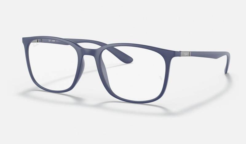 Ray Ban RB7199 Optics Men\'s Eyeglasses Blue | 39547-GOUP