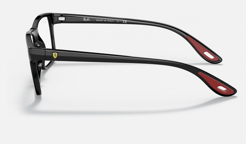 Ray Ban RB7205m Scuderia Ferrari Collection Men's Eyeglasses Black | 02761-KGXS