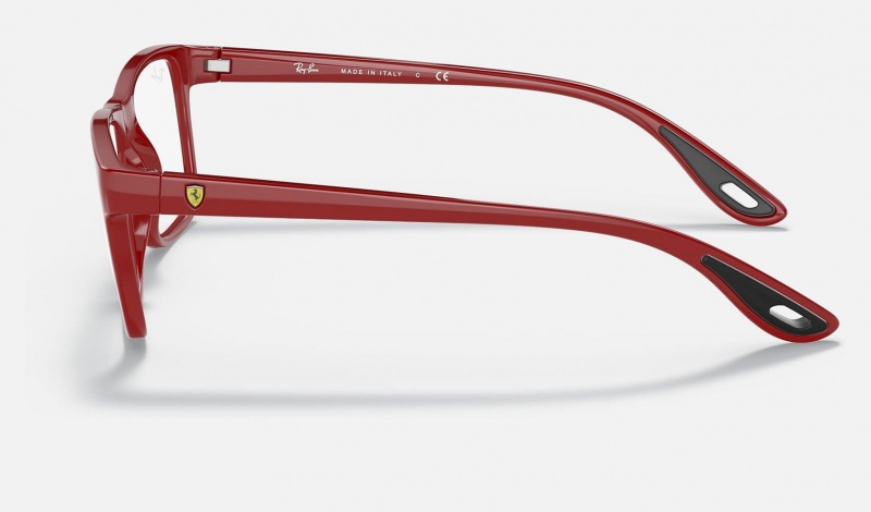 Ray Ban RB7205m Scuderia Ferrari Collection Men's Eyeglasses Red | 67318-GJQX