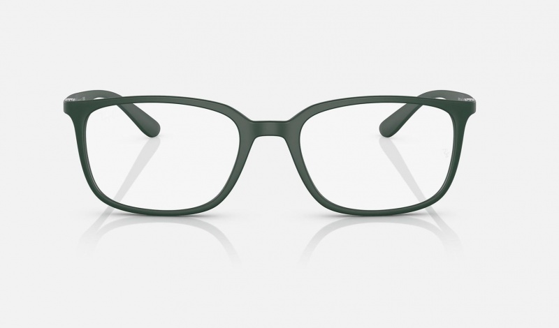 Ray Ban RB7208 Optics Men's Eyeglasses Green | 18957-QXPO