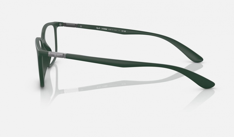 Ray Ban RB7208 Optics Men's Eyeglasses Green | 18957-QXPO