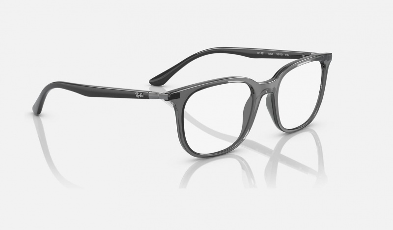 Ray Ban RB7211 Optics Men's Eyeglasses Grey | 78325-RGZX