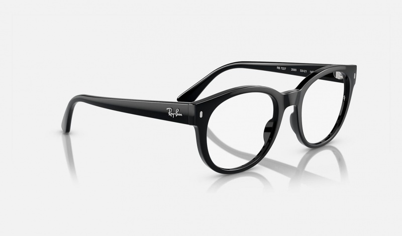 Ray Ban RB7227 Optics Men's Eyeglasses Black | 83579-JSNY