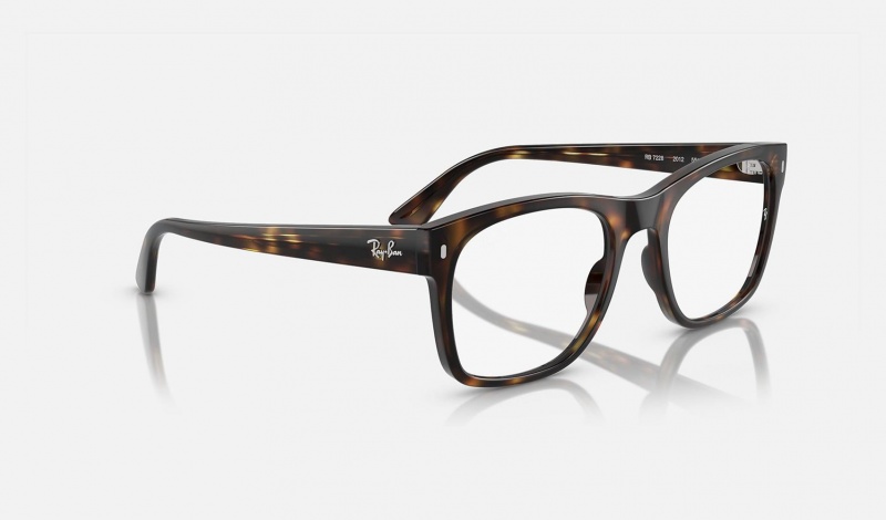 Ray Ban RB7228 Optics Men's Eyeglasses Black | 17046-EIQK