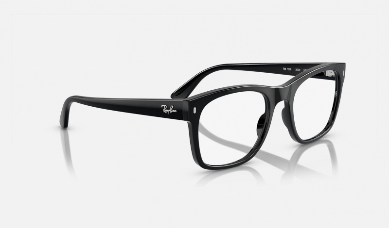 Ray Ban RB7228 Optics Men's Eyeglasses Black | 75908-NDOJ