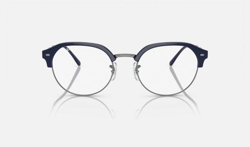 Ray Ban RB7229 Optics Men's Eyeglasses Blue | 56820-VTAR