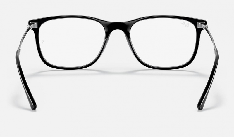 Ray Ban RB7244 Optics Men's Eyeglasses Black | 96310-DWUJ