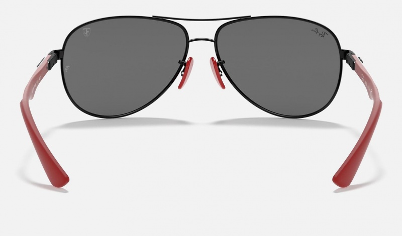 Ray Ban RB8313m Scuderia Ferrari Collection Men's Sunglasses Grey | 60281-UGDJ