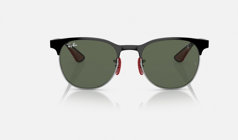 Ray Ban RB8327m Scuderia Ferrari Collection Men's Sunglasses Green | 09586-USCZ