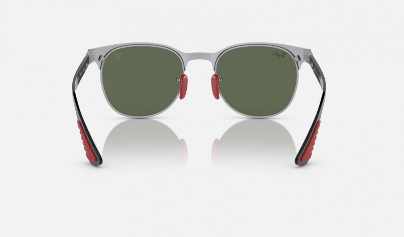 Ray Ban RB8327m Scuderia Ferrari Collection Men's Sunglasses Green | 09586-USCZ