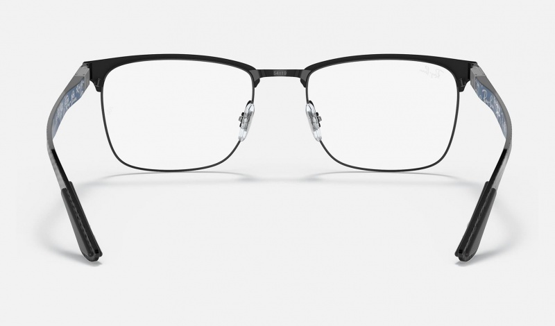 Ray Ban RB8421 Optics Men's Eyeglasses Black | 19350-WXDI