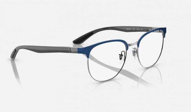 Ray Ban RB8422 Optics Men's Eyeglasses Blue | 01927-ETPU