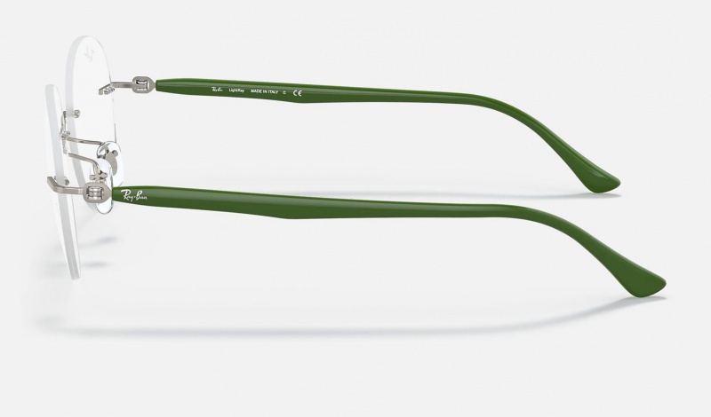 Ray Ban RB8768 Optics Women's Eyeglasses Green | 26915-ZMBI