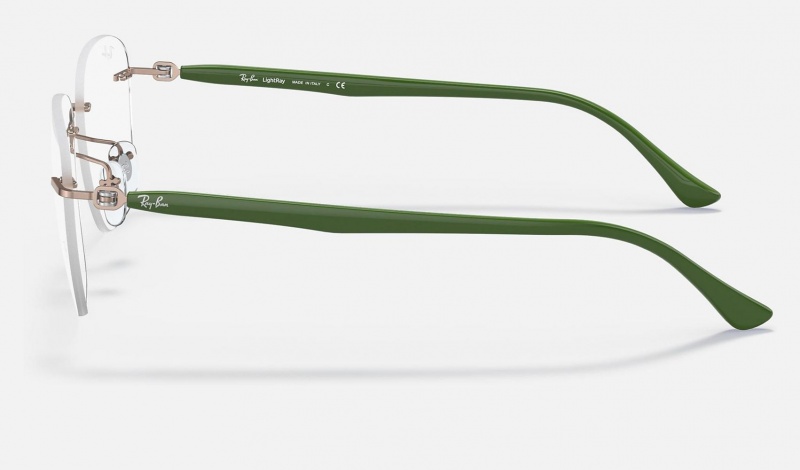 Ray Ban RB8769 Optics Men's Eyeglasses Green | 93607-ZTKG