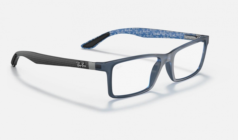 Ray Ban RB8901 Optics Men's Eyeglasses Blue | 70932-DUAY