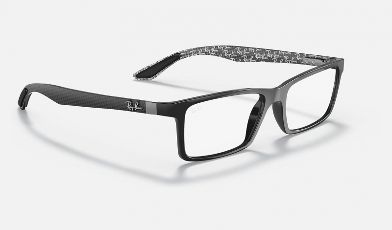 Ray Ban RB8901 Optics Men's Eyeglasses Black | 78640-OLQC