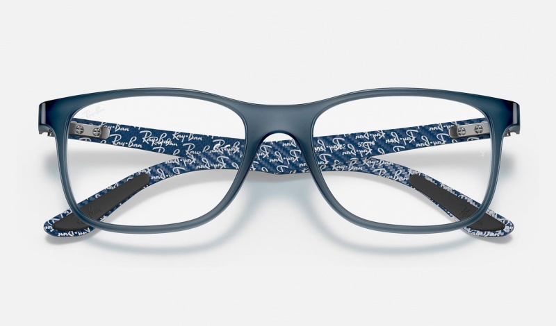 Ray Ban RB8903 Optics Men's Eyeglasses Blue | 82931-TPSG