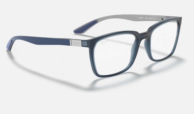 Ray Ban RB8906 Optics Men's Eyeglasses Blue | 81569-HKXZ