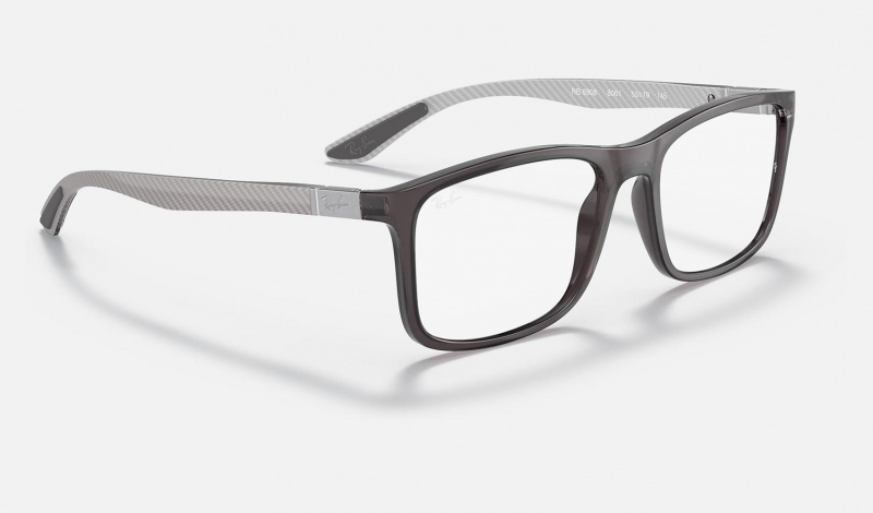 Ray Ban RB8908 Optics Men's Eyeglasses Grey | 98420-ORPE