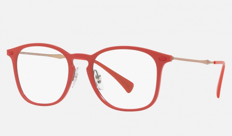 Ray Ban RB8954 Optics Men's Eyeglasses Red | 07435-MDIL