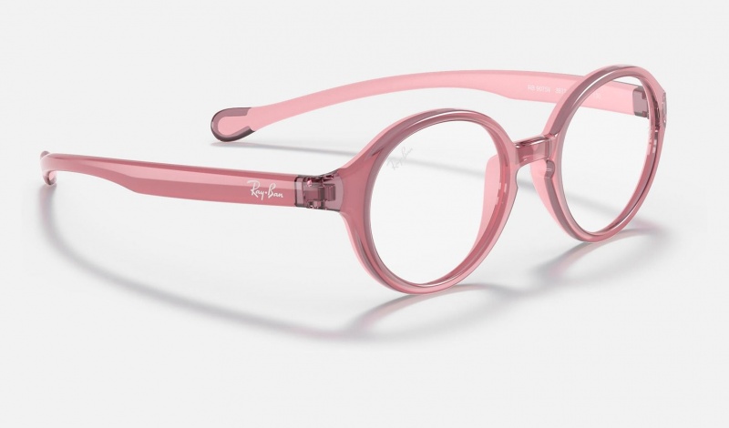 Ray Ban RB9075 Optics Kids' Eyeglasses Pink | 54209-RZUT