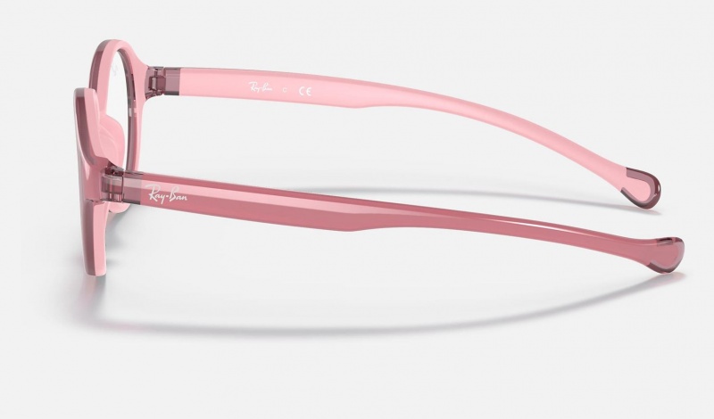 Ray Ban RB9075 Optics Kids' Eyeglasses Pink | 54209-RZUT