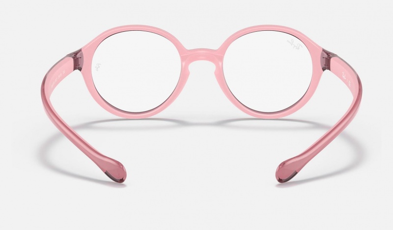 Ray Ban RB9075 Optics Kids' Eyeglasses Pink | 54209-RZUT