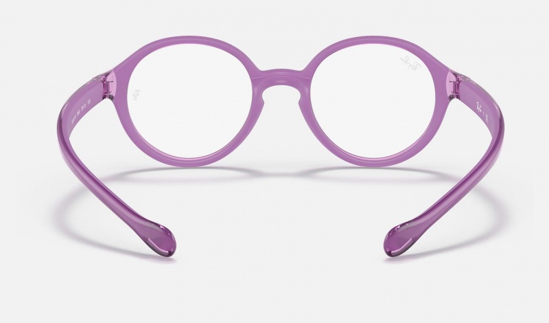 Ray Ban RB9075 Optics Kids' Eyeglasses Purple | 35728-ESLG