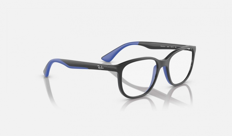 Ray Ban RB9078v Optics Bio-based Kids' Eyeglasses Blue | 56208-TYOL