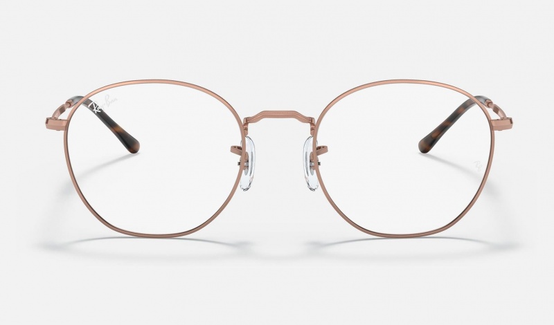 Ray Ban Rob Optics Men's Eyeglasses Copper | 89265-DAFM