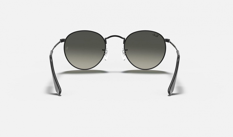 Ray Ban Round Flat Lenses Men's Sunglasses Grey | 96204-QDHW