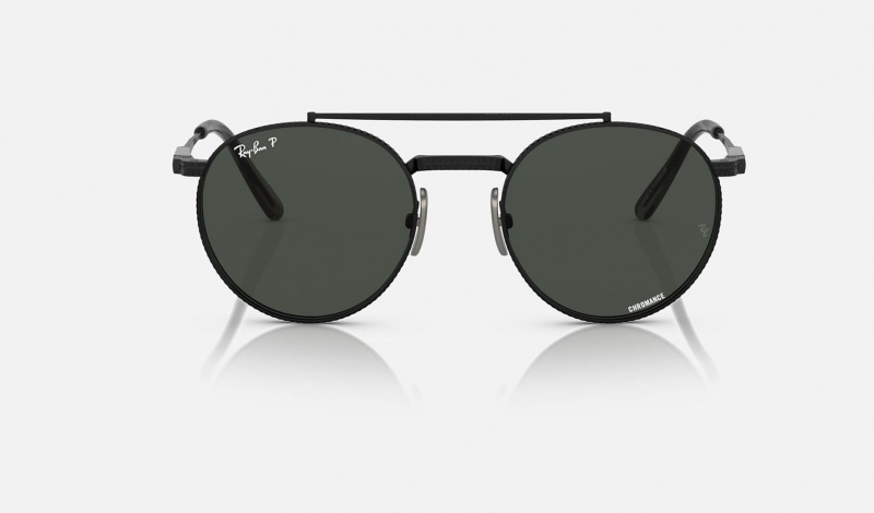 Ray Ban Round Ii Titanium Women's Sunglasses Grey | 08925-GWLC