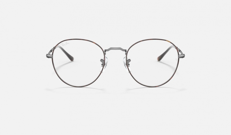 Ray Ban Round Metal Optics Ii Women's Eyeglasses Silver | 36875-SUAY