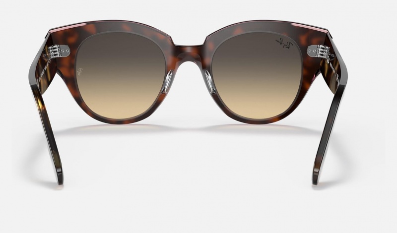 Ray Ban Roundabout Women's Sunglasses Brown | 10973-YIMU