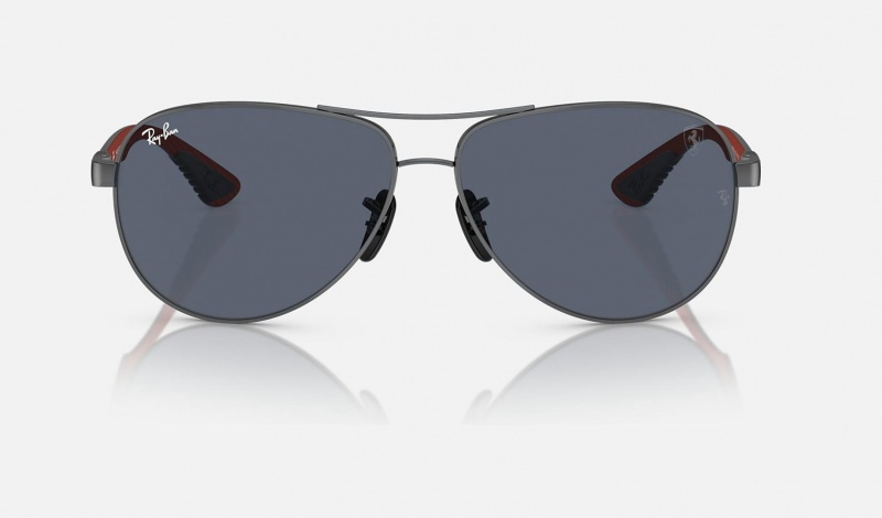 Ray Ban Scuderia Ferrari Las Vegas Ltd | Rb8331m Men's Sunglasses Grey | 19720-DTXC