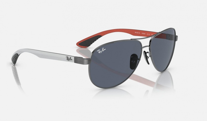 Ray Ban Scuderia Ferrari Las Vegas Ltd | Rb8331m Men's Sunglasses Grey | 19720-DTXC