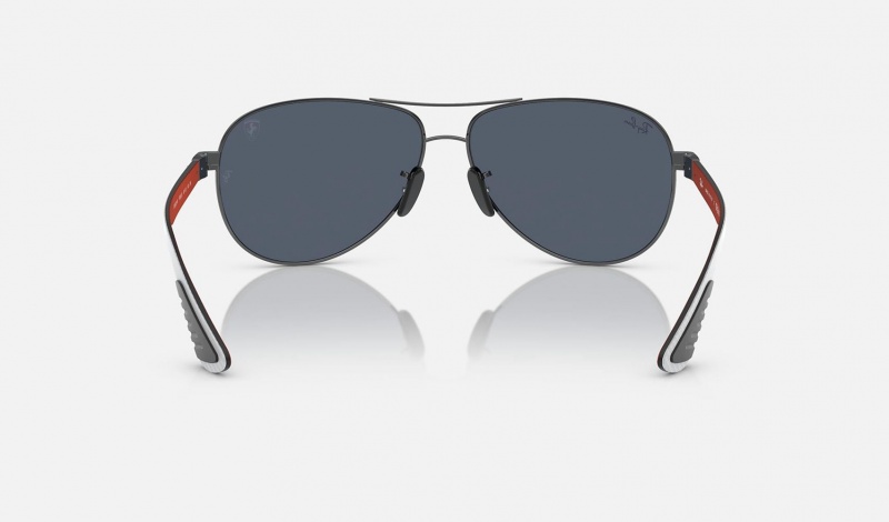 Ray Ban Scuderia Ferrari Las Vegas Ltd | Rb8331m Men's Sunglasses Grey | 19720-DTXC