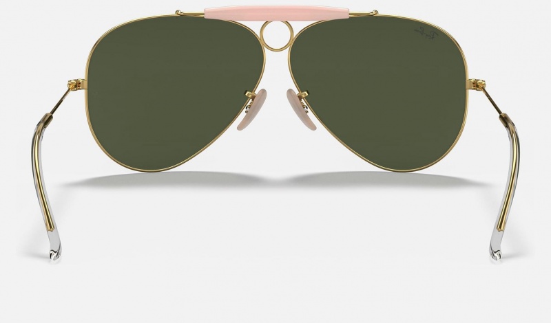 Ray Ban Shooter Men's Sunglasses Green | 61753-TQRU