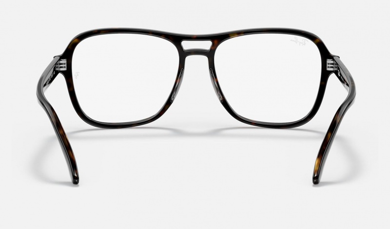 Ray Ban State Side Optics Men's Eyeglasses Black | 31046-AJKS