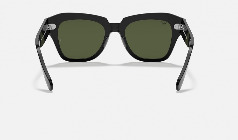 Ray Ban State Street Men's Sunglasses Green | 32790-PGOE