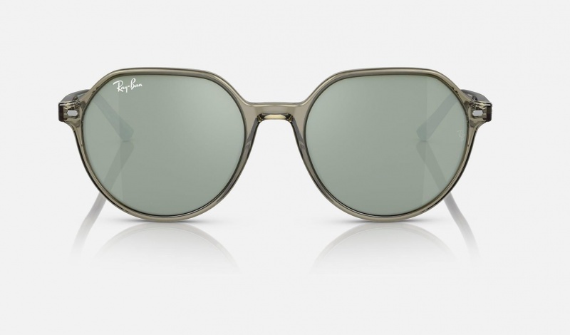 Ray Ban Thalia Men's Sunglasses Silver | 82071-AMJI