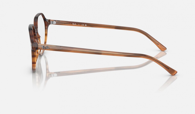 Ray Ban Thalia Optics Men's Eyeglasses Brown | 76452-AWNL