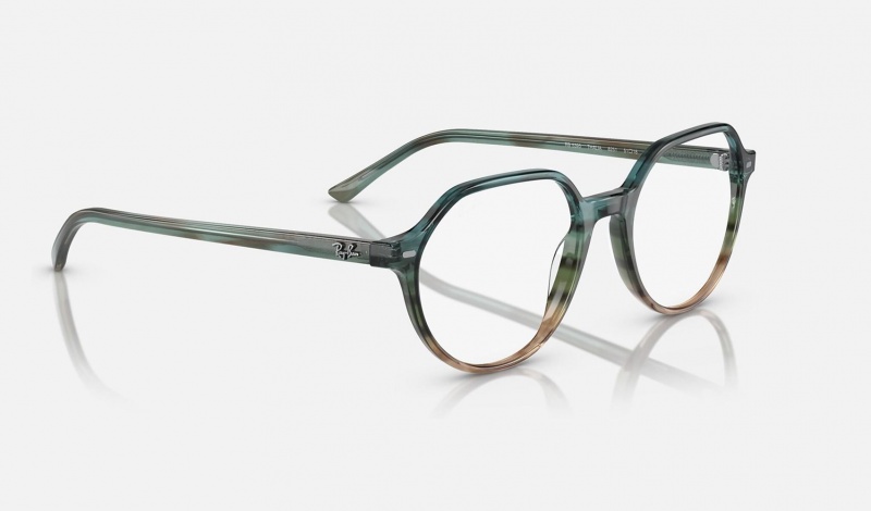 Ray Ban Thalia Optics Men's Eyeglasses Green | 62783-AZNC