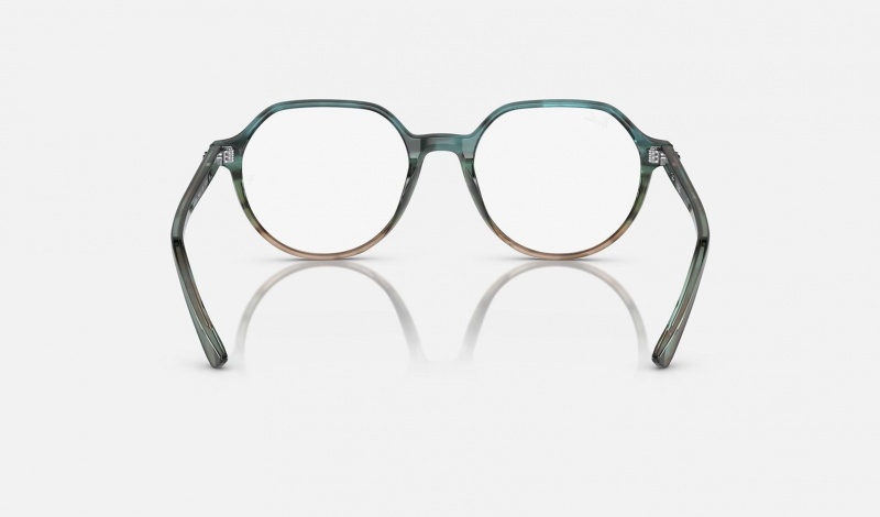 Ray Ban Thalia Optics Men's Eyeglasses Green | 62783-AZNC