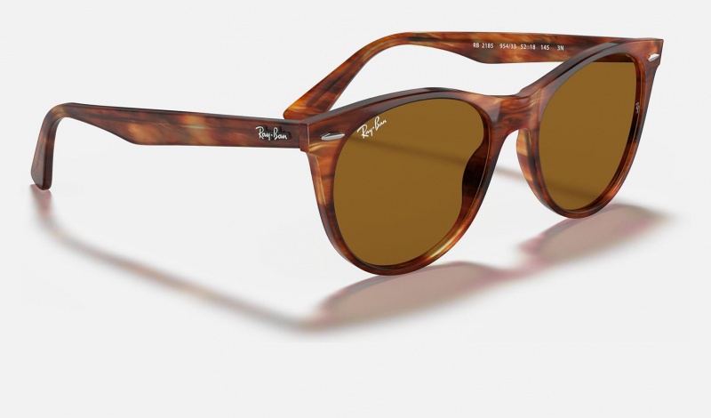 Ray Ban Wayfarer Ii Classic Women's Sunglasses Brown | 05746-BRZK