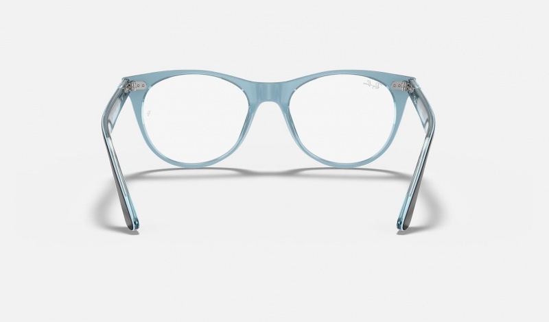 Ray Ban Wayfarer Ii Optics Women's Eyeglasses Blue | 03879-DIWZ